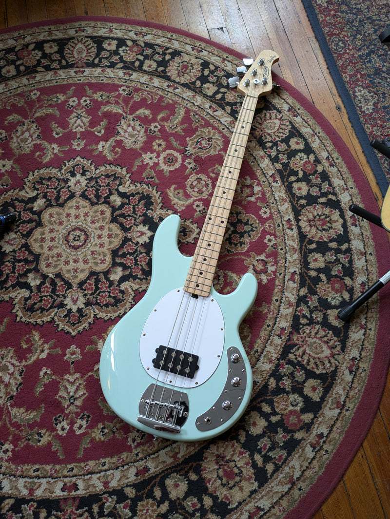 Sterling By Music Man StingRay RAY4 Bass Guitar Mint Green