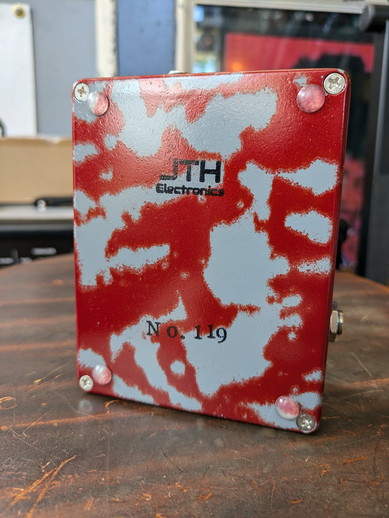 JTH Electronics Beefy Typhon Germanium Fuzz Metallic Red/Gray