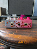 JTH Electronics Beefy Weiner Dragon Fuzz Boost Magenta-Gray Fade/Rust