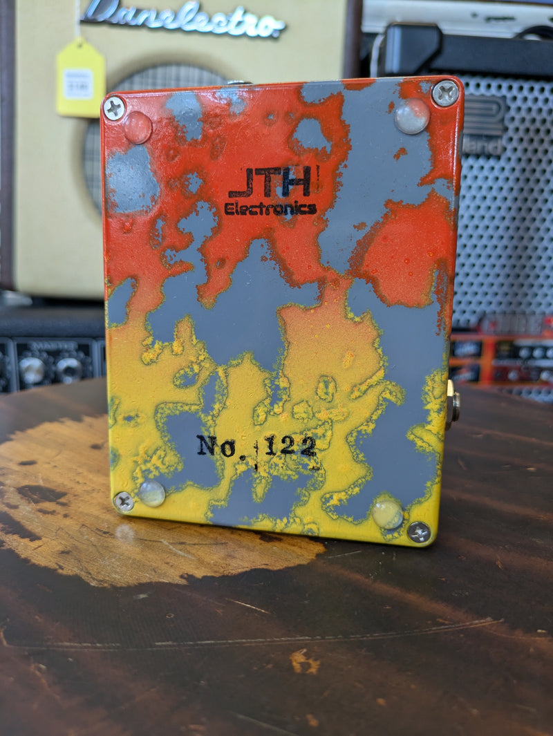 JTH Electronics Typhon Germanium+Silicon Fuzz Orange-Yellow Fade/Gray