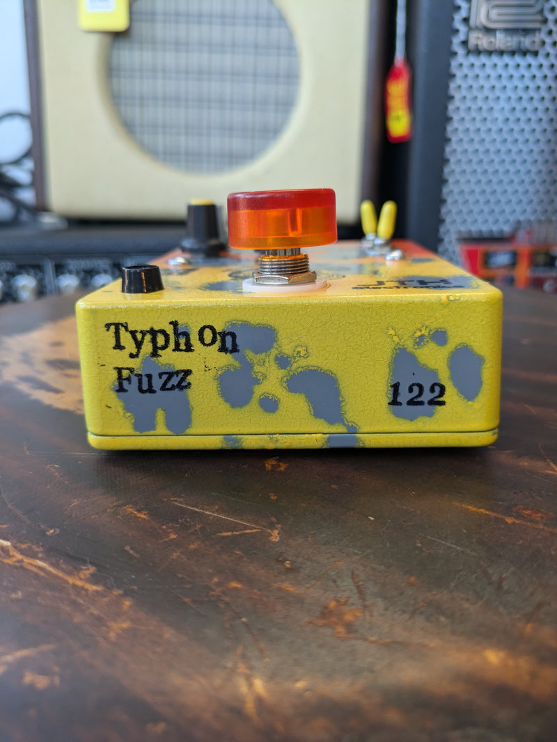 JTH Electronics Typhon Germanium+Silicon Fuzz Orange-Yellow Fade/Gray