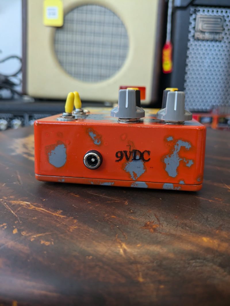 JTH Electronics Typhon Germanium+Silicon Fuzz Orange-Yellow Fade/Gray