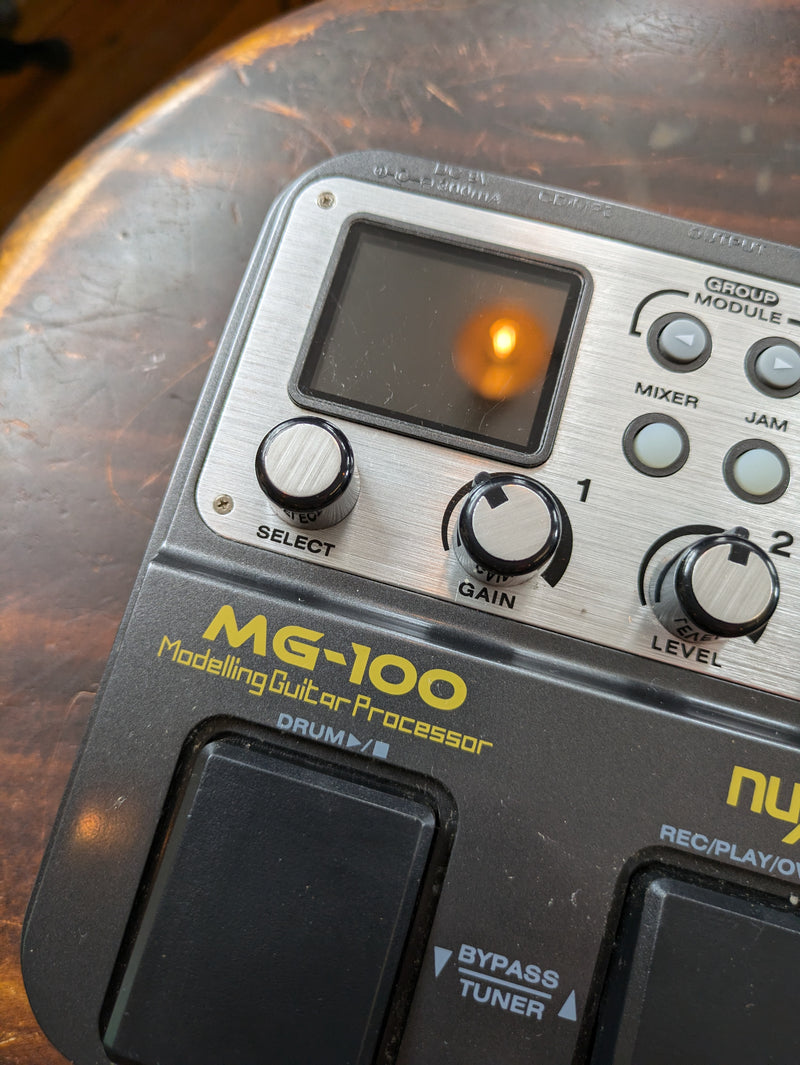 NuX MG-100 Modeling Guitar Processor Pedal