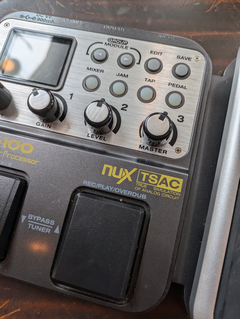 NuX MG-100 Modeling Guitar Processor Pedal