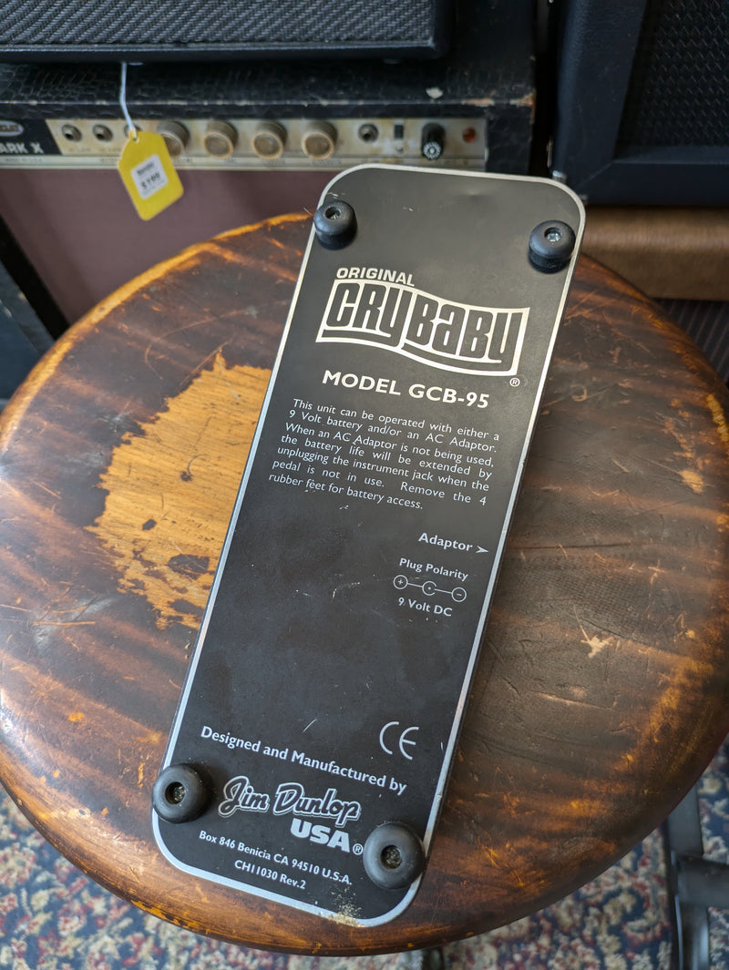 Dunlop GCB95 Cry Baby Standard Wah Pedal