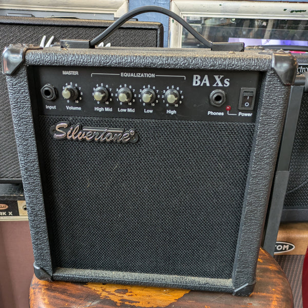 Silvertone BAXs 10W 1x6.5 Bass Amplifier #SI02072202