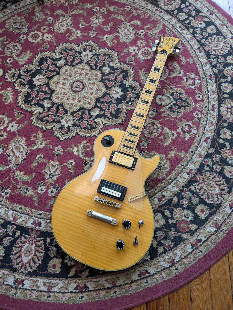 Electra Omega X230 Electric Guitar c1970s Natural (Matsumoku)