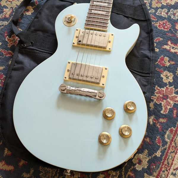 Epiphone Power Players Les Paul (3/4 Size) Electric Guitar 2021 Ice Blue w/Gig Bag #21121318594