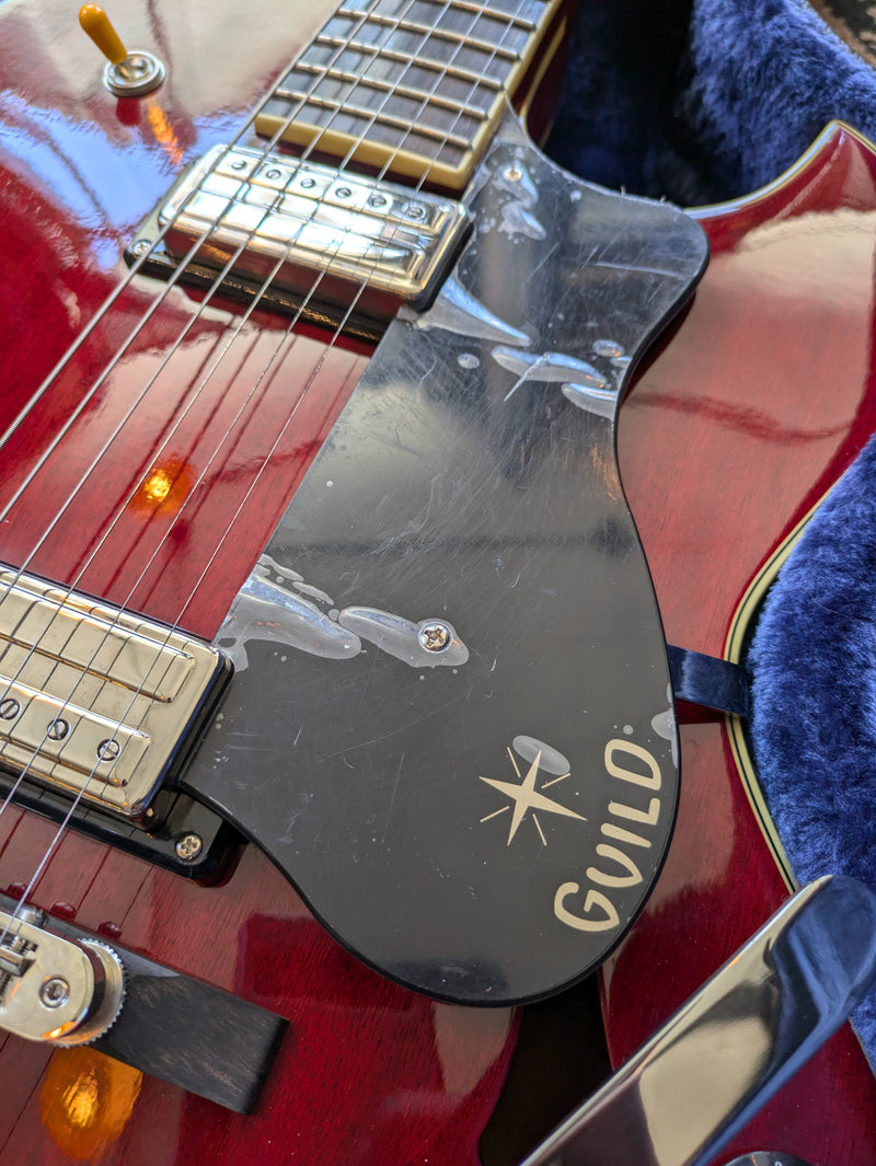 Guild Starfire III Hollowbody Electric Guitar 2020 Cherry w/Guild Case