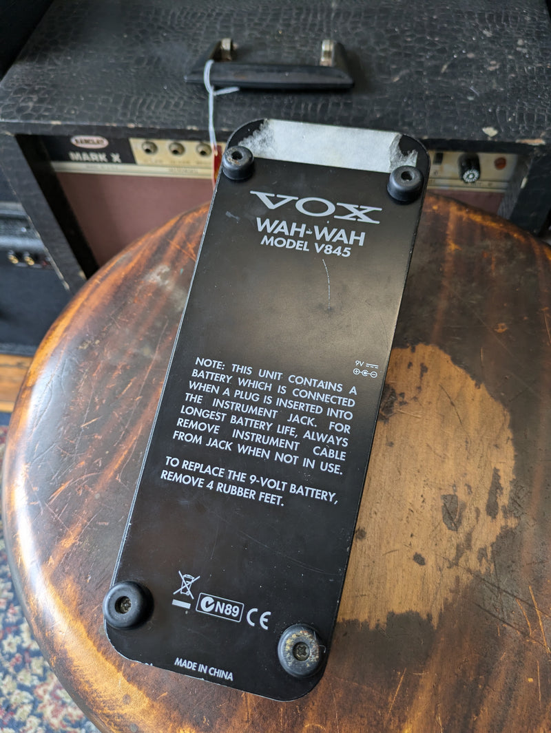 Vox V845 Wah Pedal