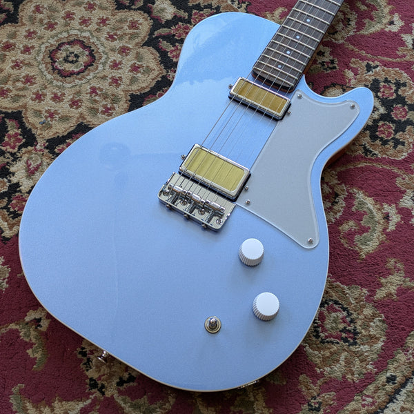 Harmony Standard Jupiter Thinline Semi-Hollow 2024 Sky Blue w/MONO Case #0240303