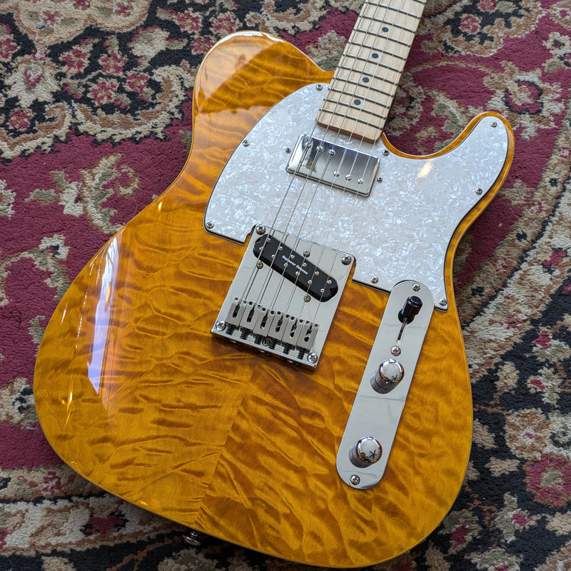 Michael Kelly 1957 Electric Guitar 2018 Amber Trans