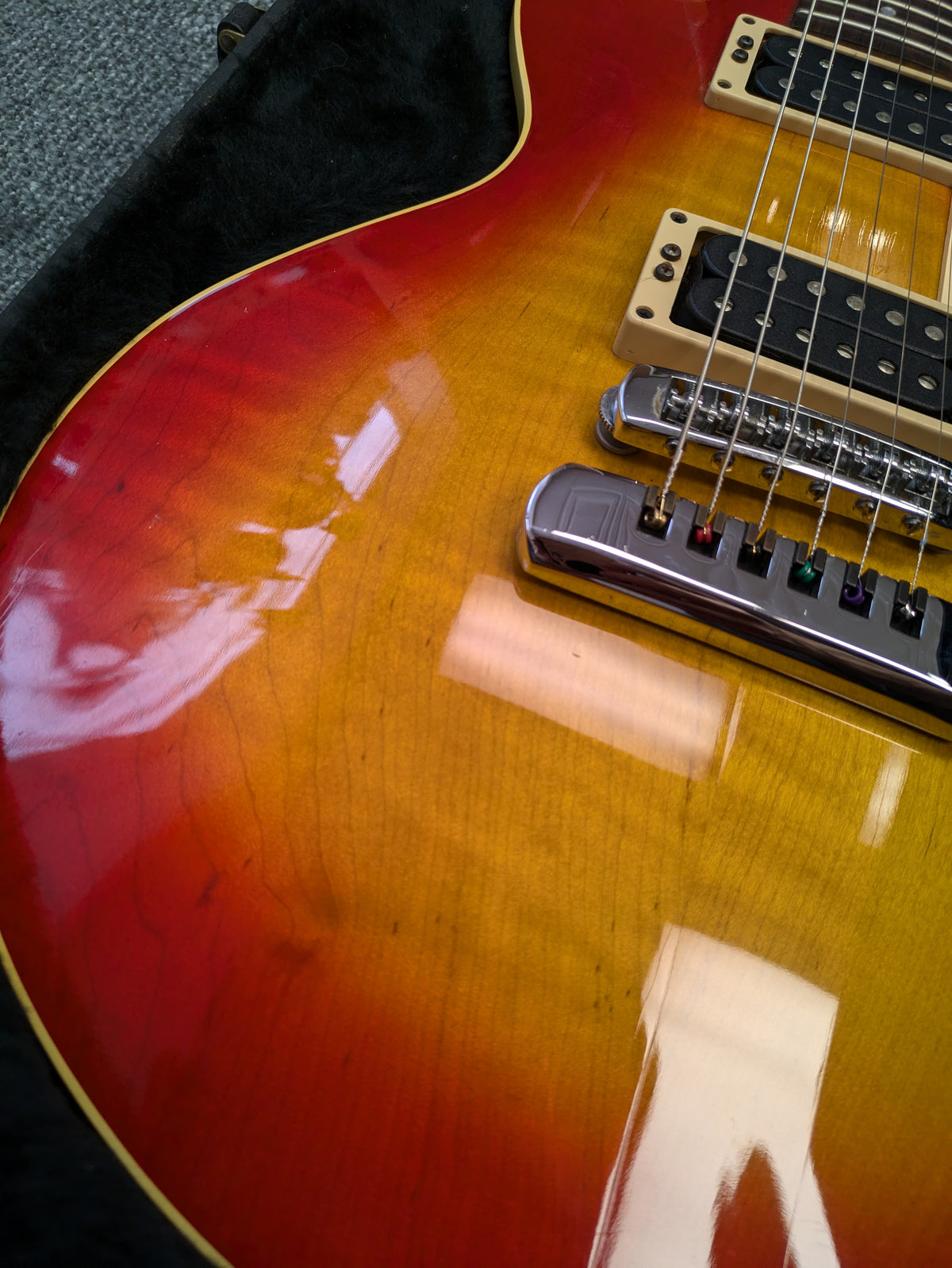 Heritage H-140 Standard Electric Guitar 1986 Cherry Sunburst w/Case #C