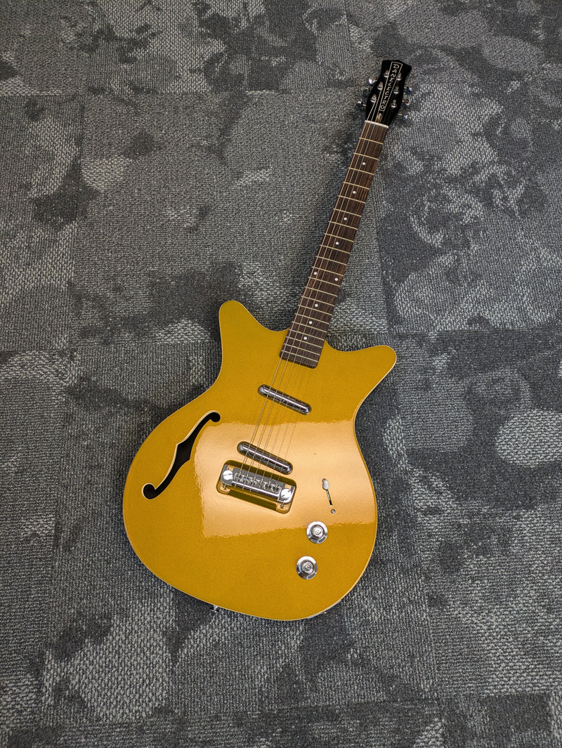 Danelectro Fifty-Niner Semi-Hollow Electric Guitar Gold Top *B-Stock*