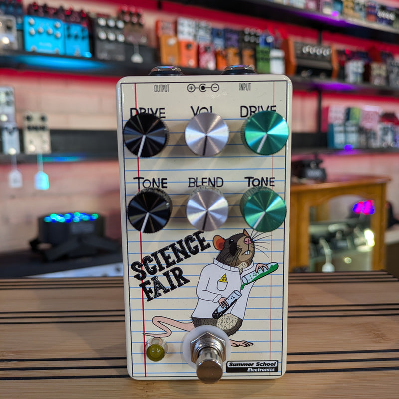 Summer School Electronics Science Fair Overdrive Distortion Pedal