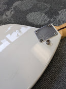 Misc Partscaster Teardrop-Style HSH Electric Guitar Pearl White