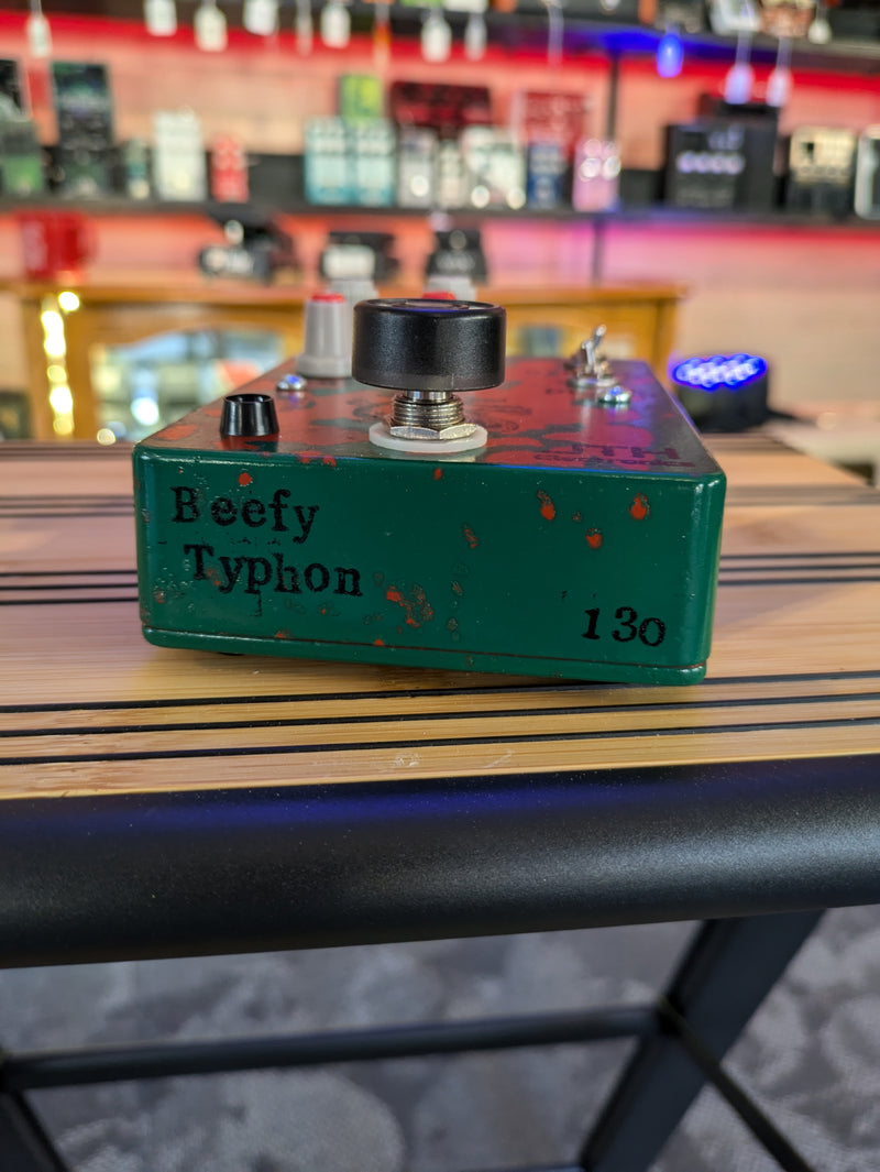 JTH Electronics Beefy Typhon Germanium+Silicon Fuzz Forest Green/Rust