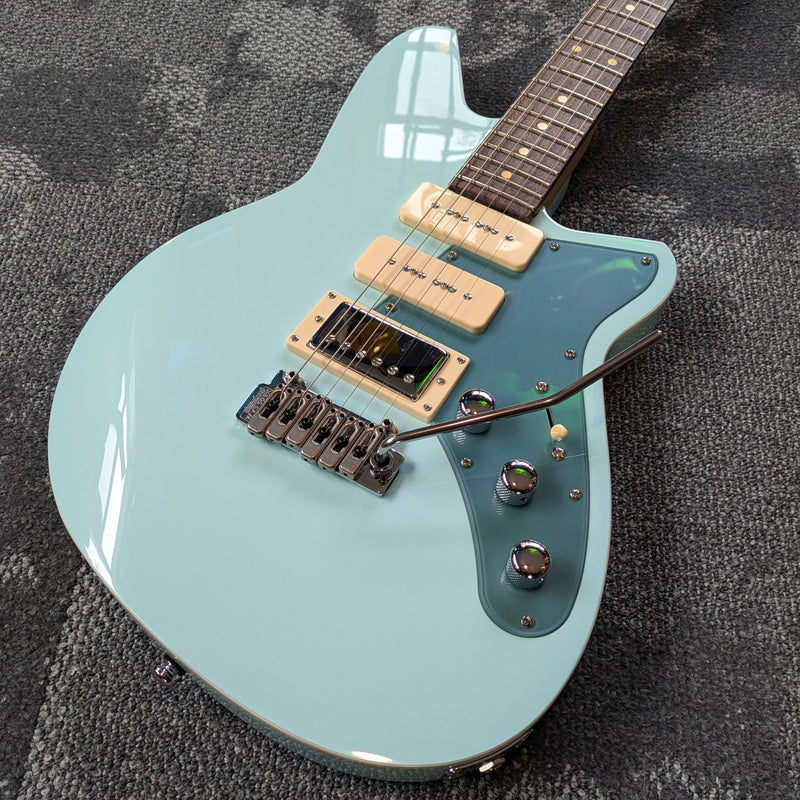 Reverend Six Gun HPP Electric Guitar Chronic Blue