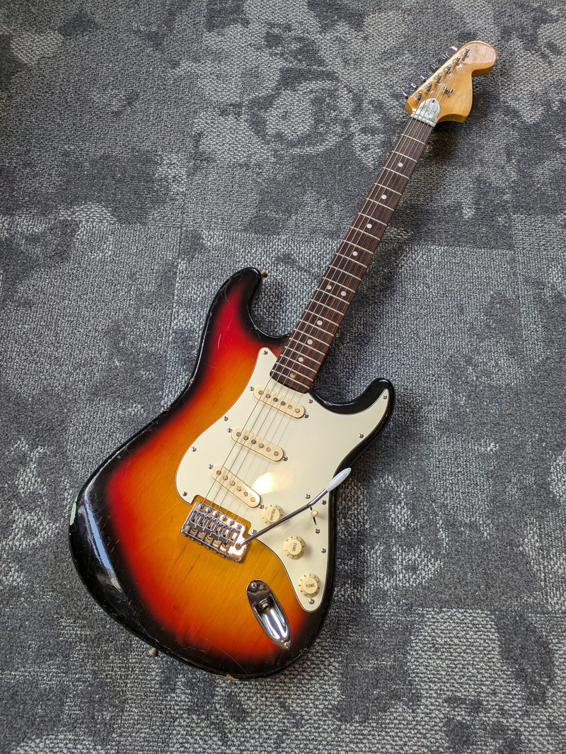 Misc Partscaster S-Style Sunburst *Hot Texas Blues Pickups*