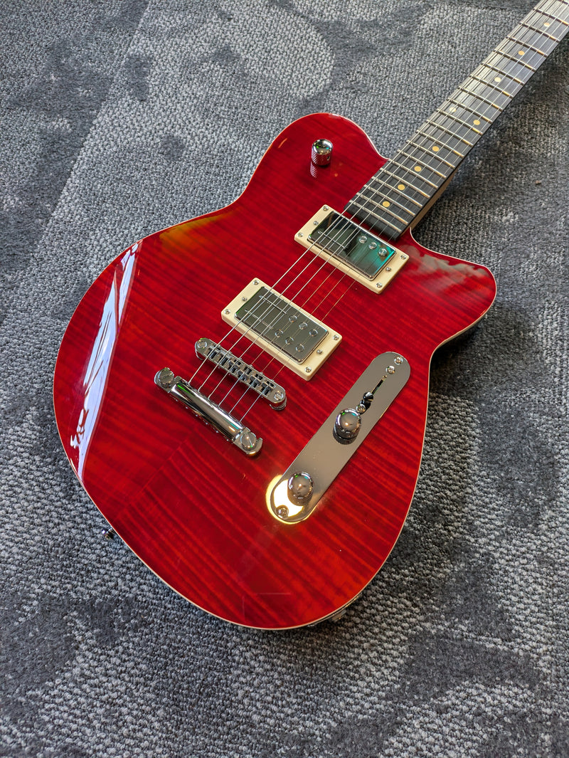 Reverend Charger RA Electric Guitar Wine Red Ebony Fingerboard