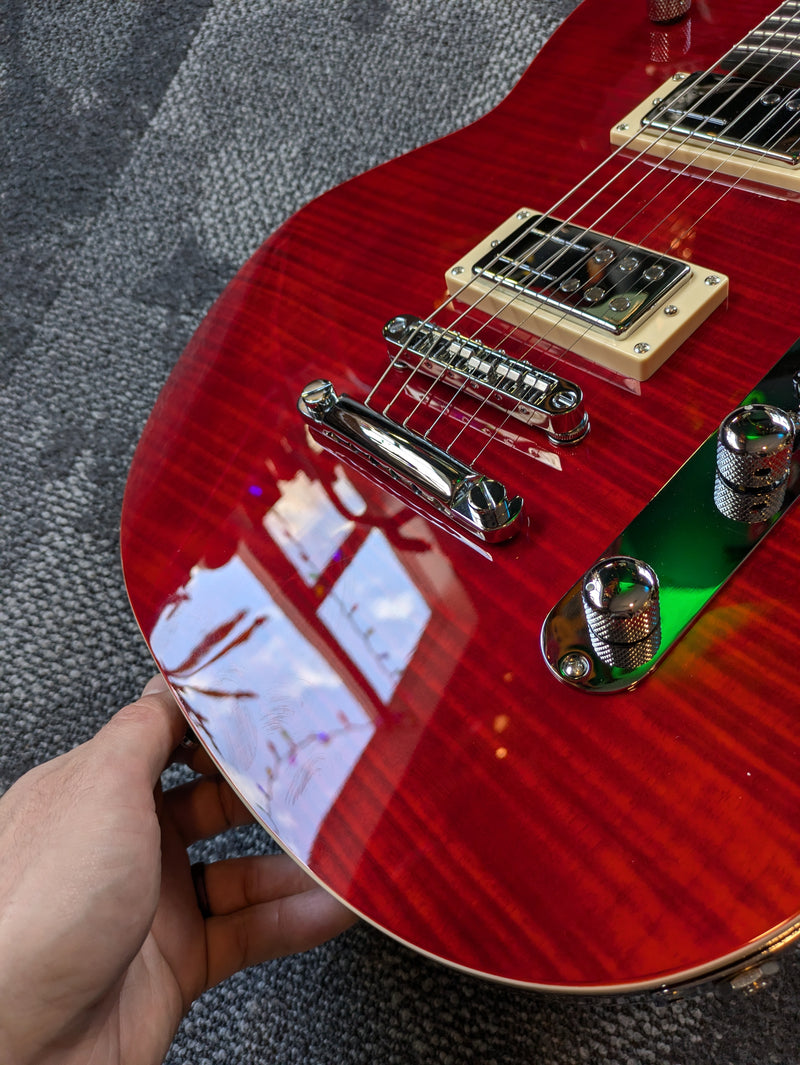 Reverend Charger RA Electric Guitar Wine Red Ebony Fingerboard