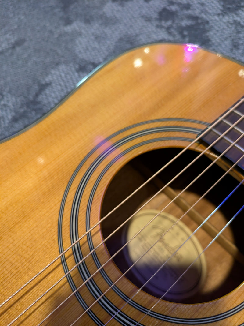 Fender DG8S Solid Top Dreadnought Acoustic Guitar 2008 Natural