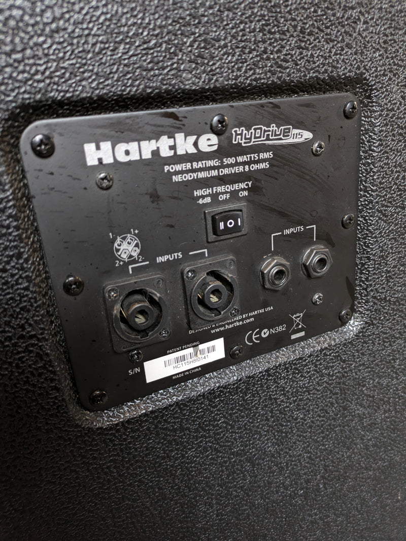 Hartke HyDrive 115 1x15" 500W Neo Bass Cabinet Speaker