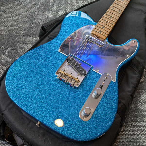 Fender J Mascis Telecaster 2021 Bottle Rocket Blue Flake w/Fender Bag #JM000207