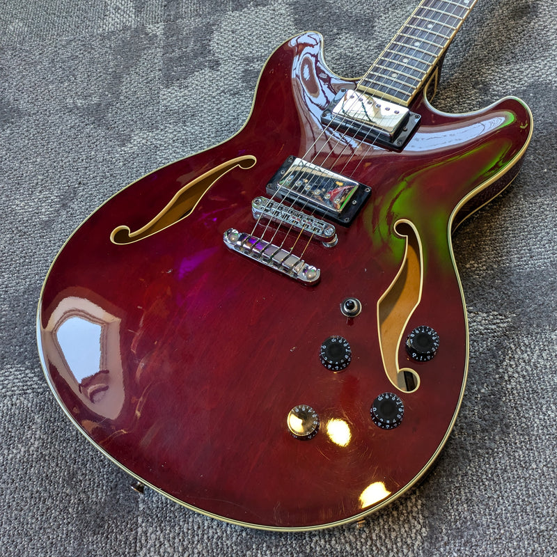 Ibanez AS73 Artcore Electric Guitar 2010 Transparent Cherry Red