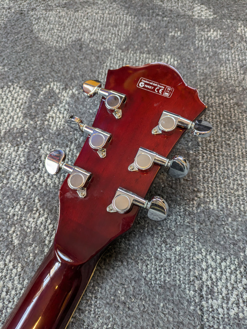 Ibanez AS73 Artcore Electric Guitar 2010 Transparent Cherry Red