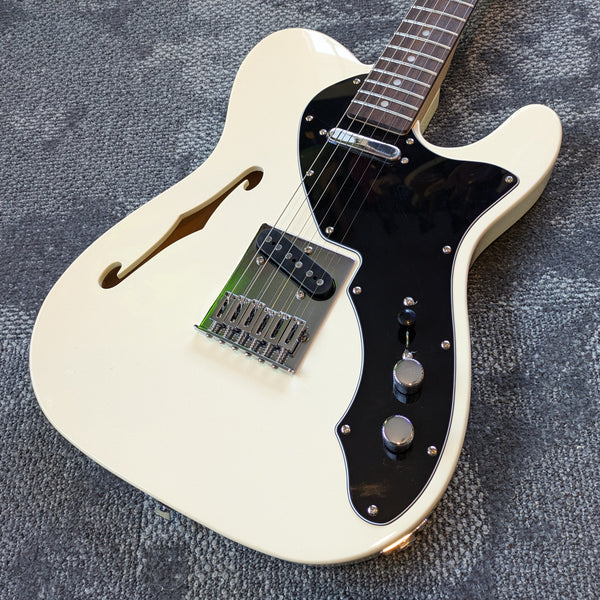 Squier Affinity Series Telecaster Thinline 2024 Olympic White #CYKI2404067