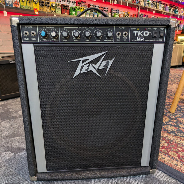 Peavey TKO 65 Solid State 65-Watt 1x15 Bass Combo 1984 #4A01987878