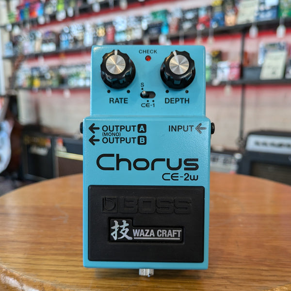 Boss CE-2W Chorus Waza Craft Effect Pedal 2023 #DOQ8124