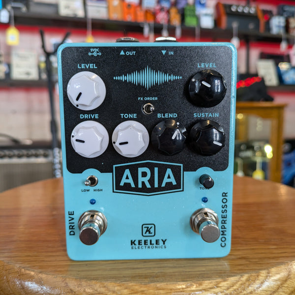 Keeley Aria Compressor/Overdrive Pedal #01018