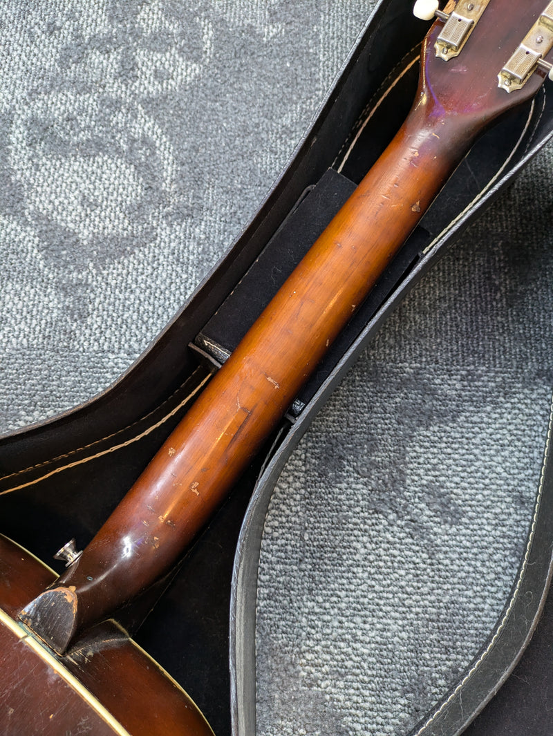 Kay Electric Archtop Guitar c1950s Sunburst w/Chip Case