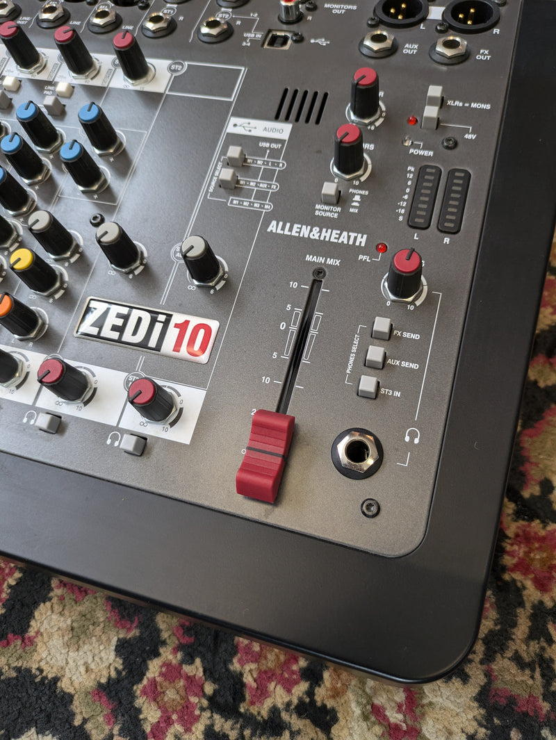 Allen & Heath ZEDi-10 Compact 10-Input Hybrid Mixer/USB Interface