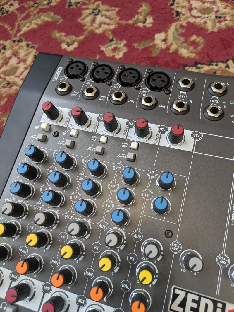 Allen & Heath ZEDi-10 Compact 10-Input Hybrid Mixer/USB Interface