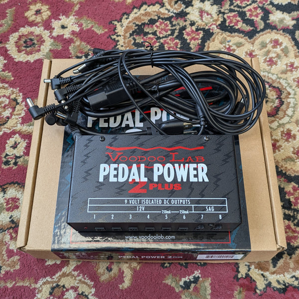 Voodoo Lab Pedal Power 2 Plus 2022 w/Box & 9V Cables #20303029