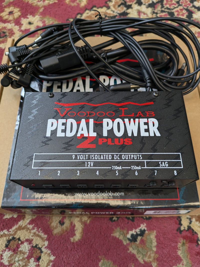 Voodoo Lab Pedal Power 2 Plus 2022 w/Box & 9V Cables