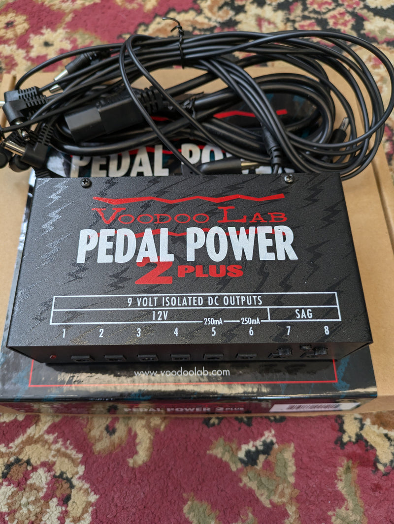 Voodoo Lab Pedal Power 2 Plus 2022 w/Box & 9V Cables