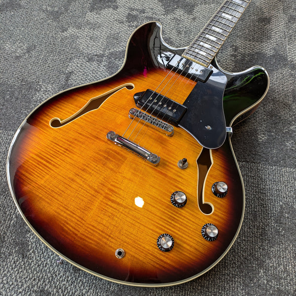 Sire Larry Carlton H7V Semi-Hollow Electric 2024 Vintage Sunburst #2N24790531 *Plek'd*