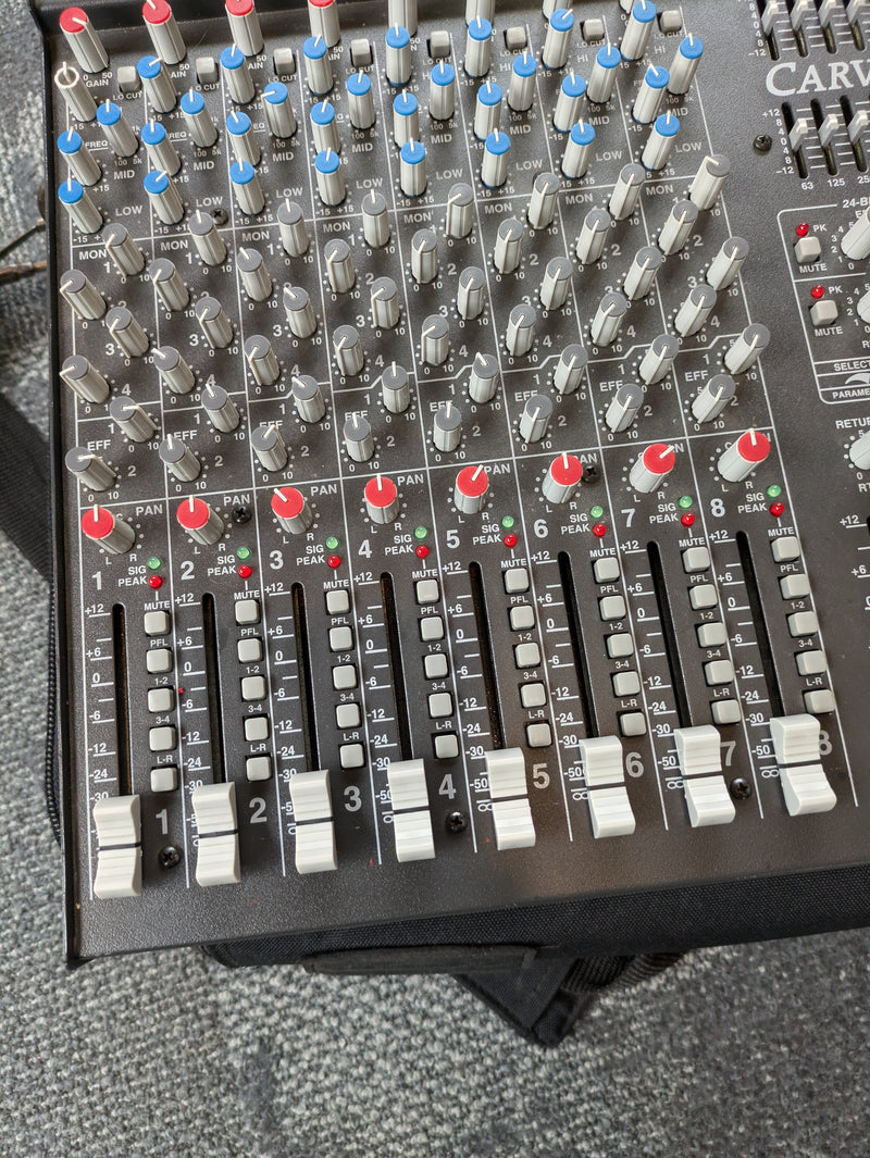 Carvin Concert Series C844 8-Channel Mixer w/Effects (Carry Bag)
