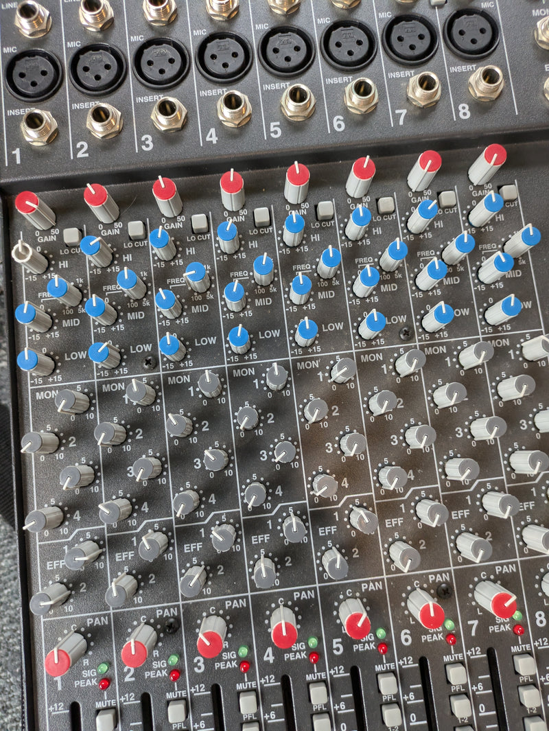 Carvin Concert Series C844 8-Channel Mixer w/Effects (Carry Bag)