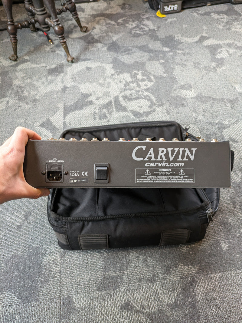 Carvin Concert Series C844 8-Channel Mixer w/Effects (Carry Bag)