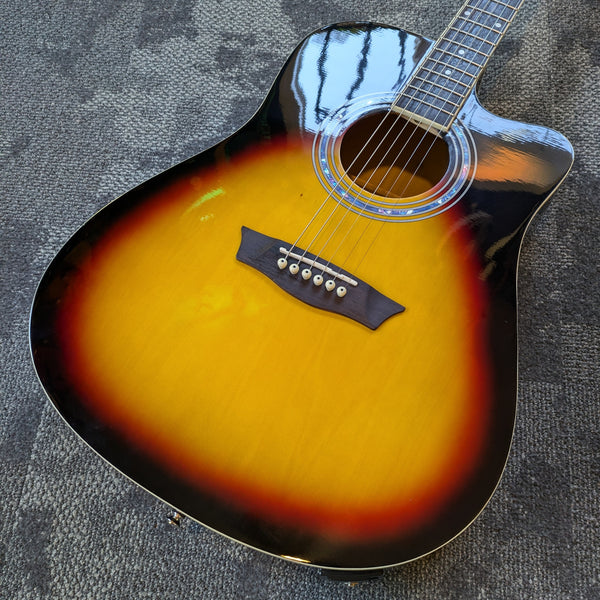 Washubrn WA90CE Dreadnought Cutaway Acoustic-Electric 2020 Sunburst #L20060415