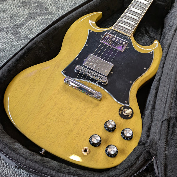 Gibson SG Standard Electric Guitar 2022 TV Yellow w/Gibson Bag #224530093