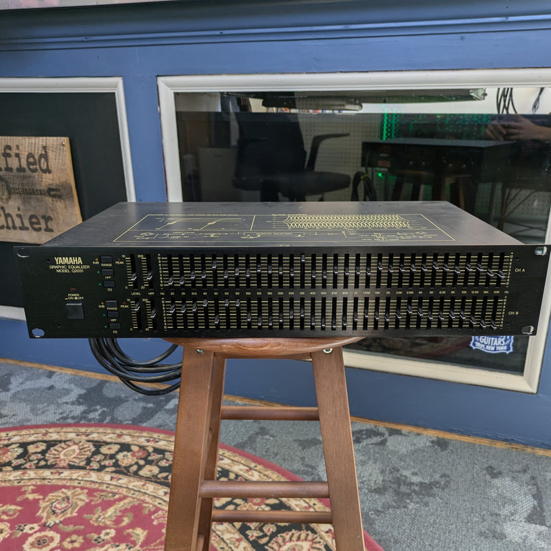 Yamaha Q2031 Stereo 31-Band 2-Channel Graphic Equalizer