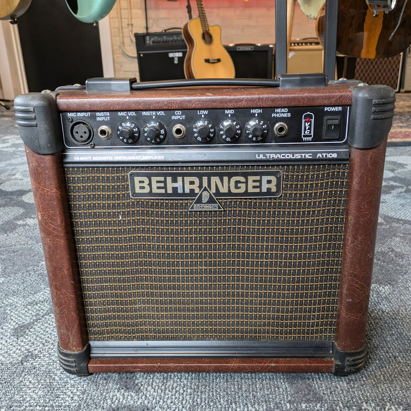 Behringer Ultracoustic AT108 15-Watt 1x8" Acoustic Guitar Combo Amp 2009