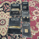 Schecter 1980s Bridge/Tailpiece Parts Pack Gold *NOS* (G320B/G310B/G311B/G312B/G321B)