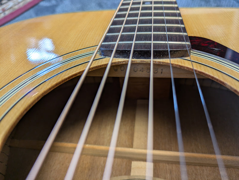 Yamaha FG-331 Grand Concert Natural Acoustic Guitar 1980